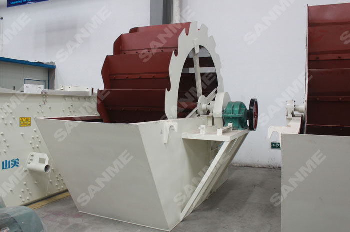 輪式洗砂機有什么優(yōu)點？哪里可以定制輪斗洗砂機？